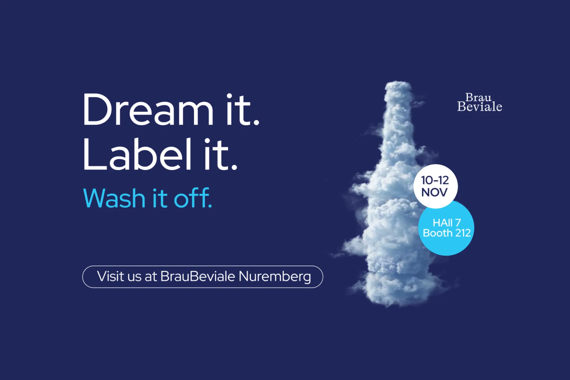 Etivoet zet wash-off label in de kijker op de BrauBeviale-beurs in 2026