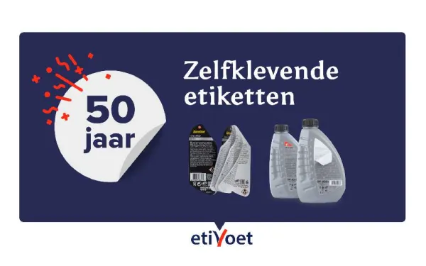 50 jaar ervaring zelklevende etiketten